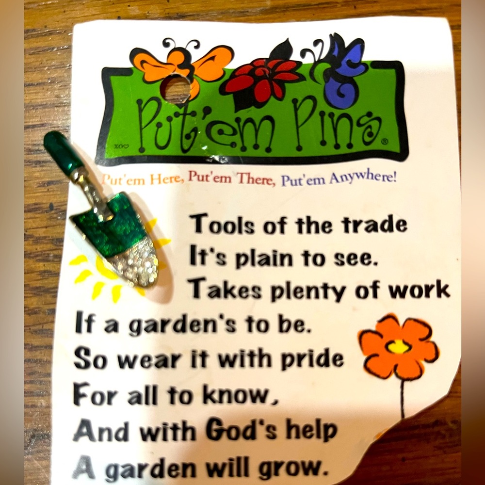 Gardening Pin